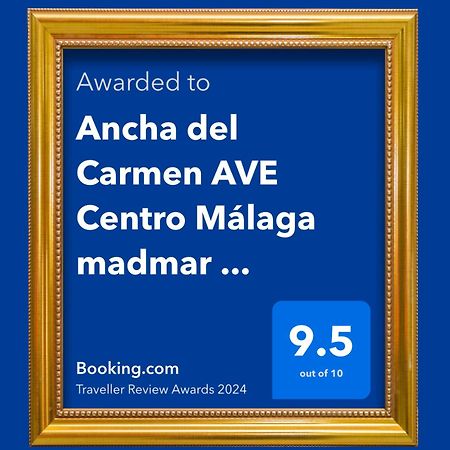 Ancha Del Carmen Ave Centro Malaga Madmar Lujo New Zambrano Lägenhet Exteriör bild